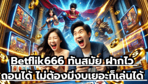 Betflik666 ทันสมัย ฝากไว ถอนได้ ไม่ต้องมีงบเยอะก็เล่นได้ อัตราชนะสูงสุด