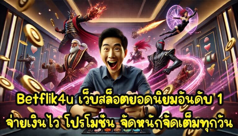 Betflik4u เว็บสaล็อต ยอดนิยมอันดับหนึ่ง เกมจ่ายเงินไว โปรโมชั่น จัดหนักจัดเต็มทุกวัน-2