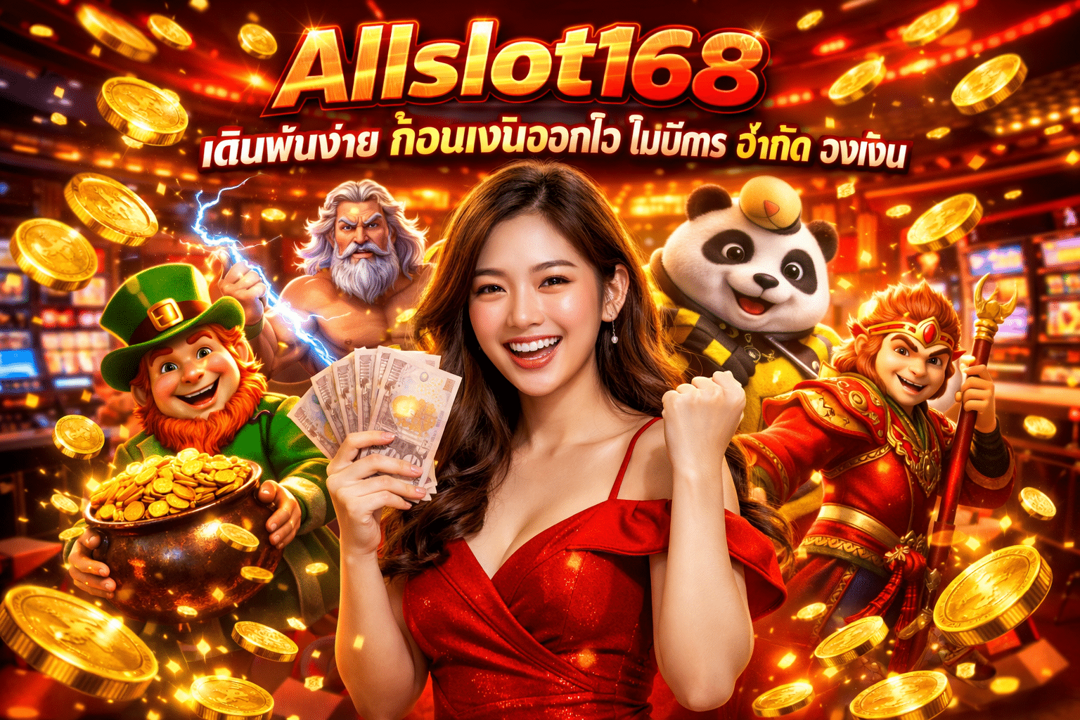 Allslot168 เดิมพันง่าย ถอนเงินออกไว ไม่มีการจำกัดวงเงิน