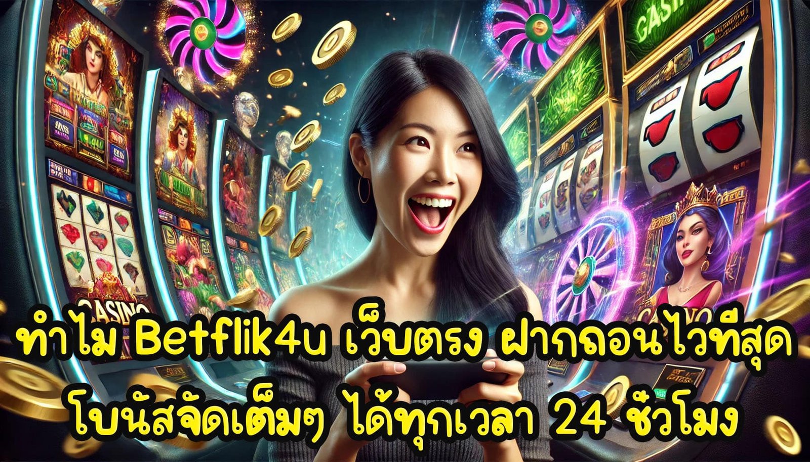 ทำไม Betflik4u เว็บตรง ฝากถอนไวที่สุด โบนัสจัดเต็มๆ ได้ทุกเวลา 24 ชั่วโมง-3