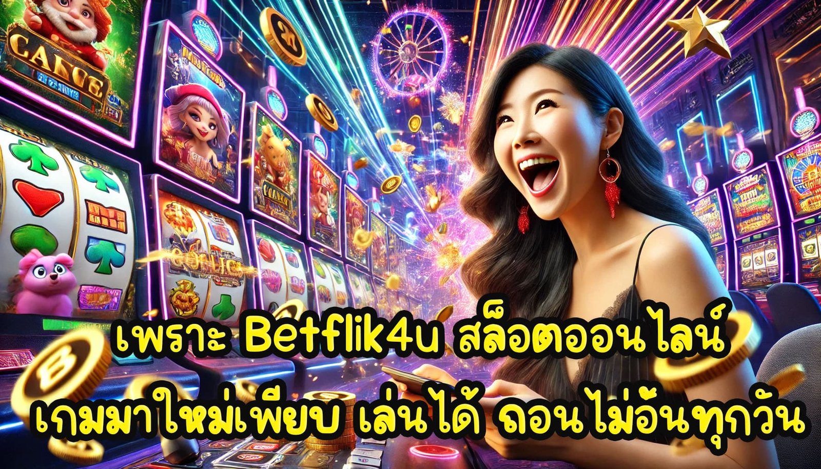 เพราะ Betflik4u สล็อตออนไลน์ เกมมาใหม่เพียบ เล่นได้ ถอนไม่อั้นทุกวัน-1